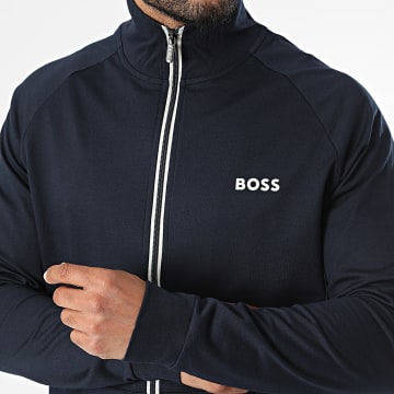 BOSS - Hoodie Zipper Authentic 50545564 Marineblau
