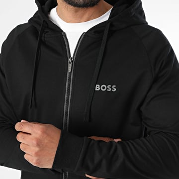 BOSS - Hoodie Mit Kapuze Und Reißverschluss Authentic 50545573 Schwarz