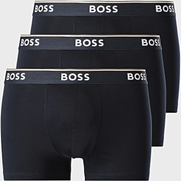 BOSS - Pack de 3 bóxers 50475274 Azul Marino