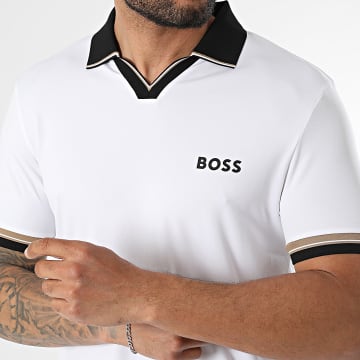 BOSS - Polo Manga Curta Slim Serve 2 50559200 Branco