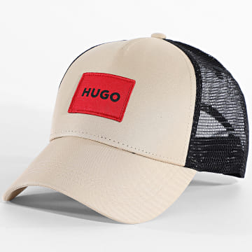 HUGO - Gorra Trucker Kody 50519398 Beige Negro