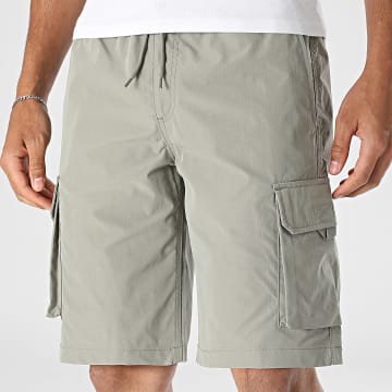 Jack And Jones - Calção Cargo Cole Ivan Tech Verde Kaki