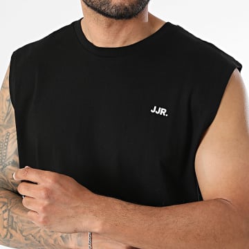 JJ Rebel - T-Shirt Sem Mangas Logo Preto