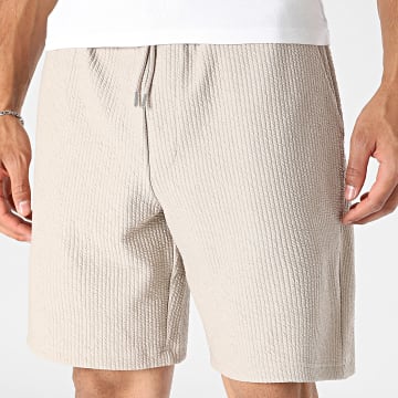 Jack And Jones - Calção de fato de treino texturizado Karl Preston Bege