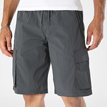 Jack And Jones - Calção Cargo Cole Axis Tech Cinza Antracite