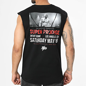 Super Prodige - Camiseta sin mangas MMA Negro