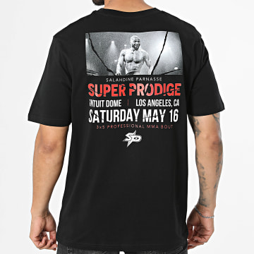 Super Prodige - Camiseta oversize grande MMA Negro