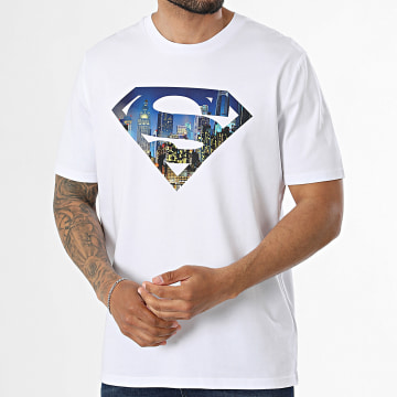 Superman - T-Shirt Oversized Logo City Wit