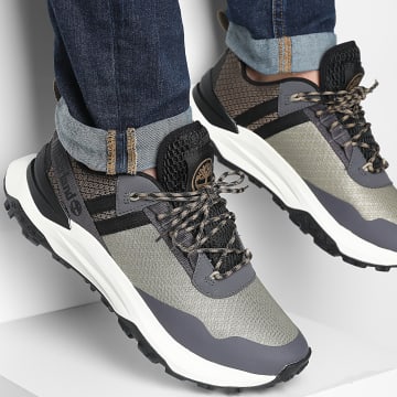 Timberland - Baskets Motion Access Low Lace Dark Grey Mesh Black