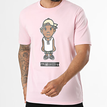 Zequin - Tee Shirt Oversize Large Baby Sheggey Rose