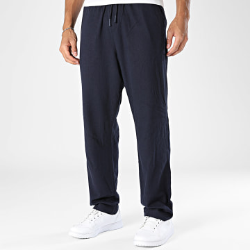 Classic Series - Broek Zomerlinnen 112 Marine Blauw