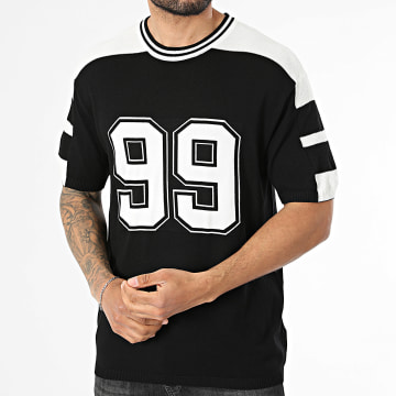 Classic Series - Tee Shirt Maille 006 Noir Blanc