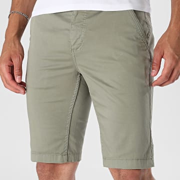 Classic Series - Pantalón Corto Chino Regular Fit Most Verde Kaki