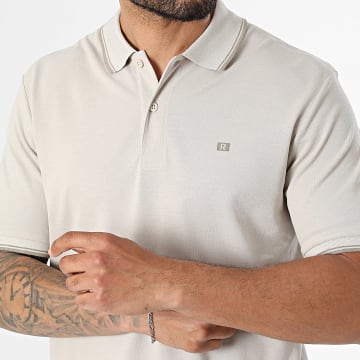 JJ Rebel - Polo Manches Courtes Zell Beige