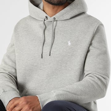 Polo Ralph Lauren - Sudadera Capucha Original Player Gris Jaspeado