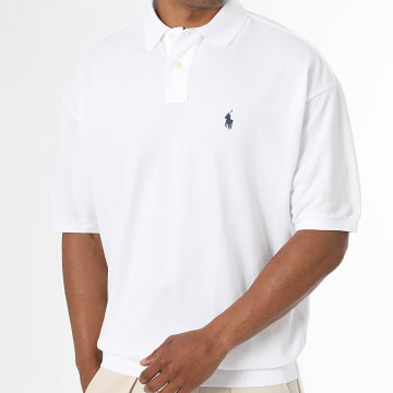 Polo Ralph Lauren - Polo Manga Corta Relaxed Fit Original Player Blanco Azul Marino