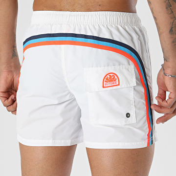 Sundek - Pantalón Corto de Baño M504BDTA100 Blanco