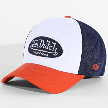 Von Dutch - Cap Trucker Lof White Navy Blue Orange