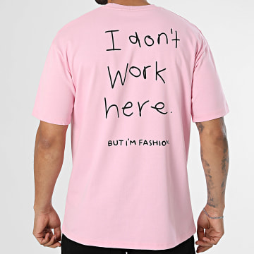 ADJ - T-Shirt Oversize Large 585 Roze