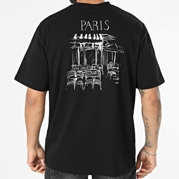 ADJ - T-shirt Oversize Large 584 Zwart