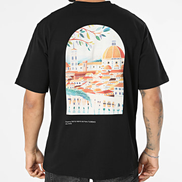 ADJ - T-Shirt Oversized Breed 588 Zwart