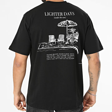 ADJ - T-shirt Oversize Large 583 Zwart