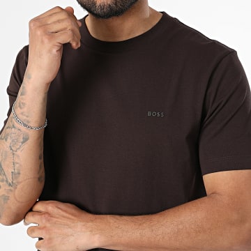 BOSS - T-Shirt Thompson 50468347 Marrone Scuro