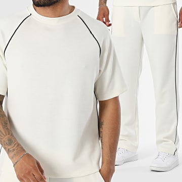 Classic Series - Conjunto Camiseta Y Pantalón Chándal 262 Beige Claro