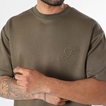 Classic Series - Camiseta Oversize Grande 236 Verde Kaki