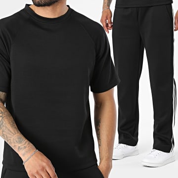 Classic Series - Conjunto Camiseta Y Pantalón Chándal Con Bandas 261 Negro