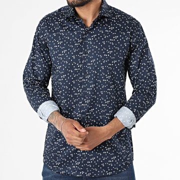 Classic Series - Chemise Manches Longues 014 Bleu Marine