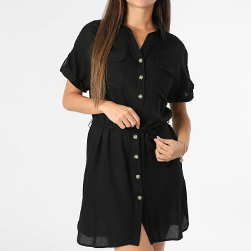 Classic Series - Dress Shirt Woman Bumpy Black