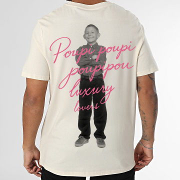 Luxury Lovers - Tee Shirt Oversize Poupi Poupipou Beige
