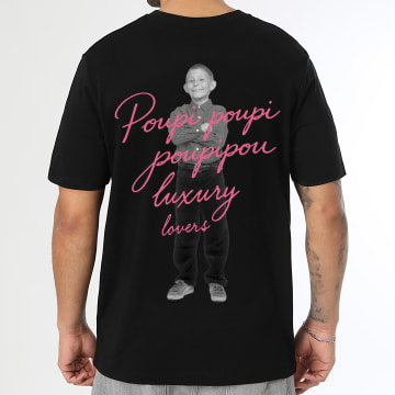 Luxury Lovers - Tee Shirt Oversize Poupi Poupipou Noir