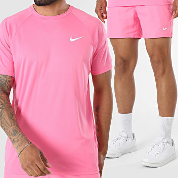 Nike - Co-ord Set T-Shirt En Badshort Nessa 586 560 Felroze