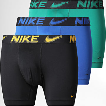 Nike - Pack van 3 Boxers Dri-Fit Essential Micro KE1157 Koningsblauw Groen Geel