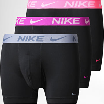 Nike - Set van 3 boxers Dri-Fit Essential Micro KE1157 zwart roze grijs paars