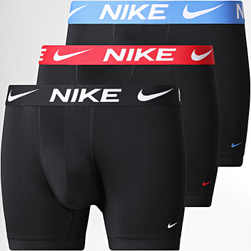 Nike - Set van 3 boxers Dri-Fit Essential Micro KE1157 zwart rood blauw