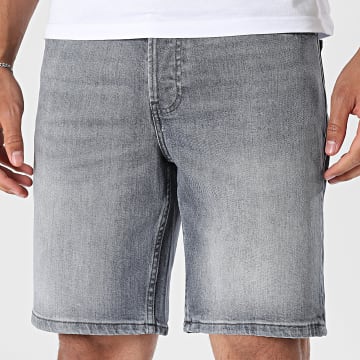 Only And Sons - Pantalón Corto Vaquero Edge Stretch Box Gris