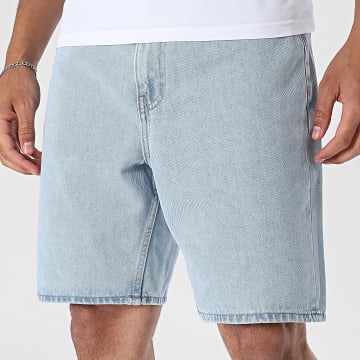 Only And Sons - Pantalón Corto Vaquero Loose Fit Fade Pim Azul Claro