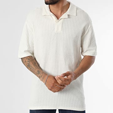 Only And Sons - Polo Kurzarm Strukturiert Austin Hellbeige
