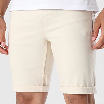 Only And Sons - Pantalón corto Vaquero Regular Fit Ply Beige