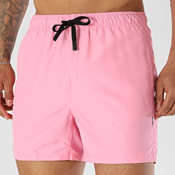 Only And Sons - Pantalón Corto de Baño Basile Life Rosa