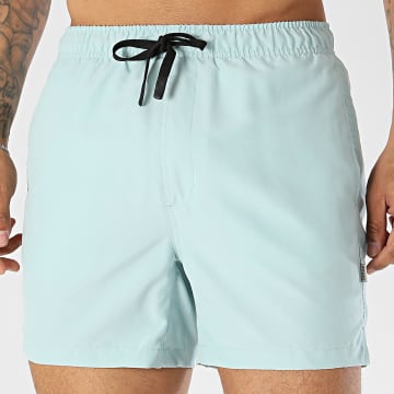 Only And Sons - Pantalón Corto de baño Basile Life Azul Claro