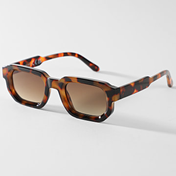 Only And Sons - Sonnenbrille Square Braun Rehbraun