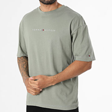 Tommy Hilfiger - Tee Shirt Logo 3643 Vert Kaki