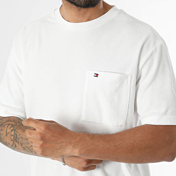Tommy Hilfiger - T-Shirt Terry Fabric Relaxed Fit Towelling 3058 White
