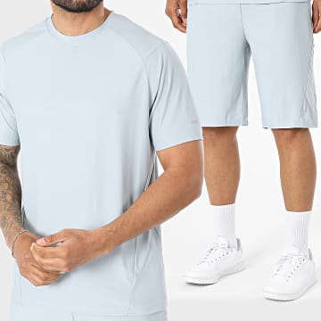 Classic Series - Ensemble Tee Shirt Et Short Jogging 036 Bleu Clair
