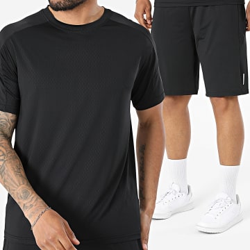 Classic Series - Ensemble Tee Shirt Et Short Jogging 038 Noir