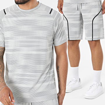 Classic Series - Ensemble Tee Shirt Et Short Jogging 037 Gris